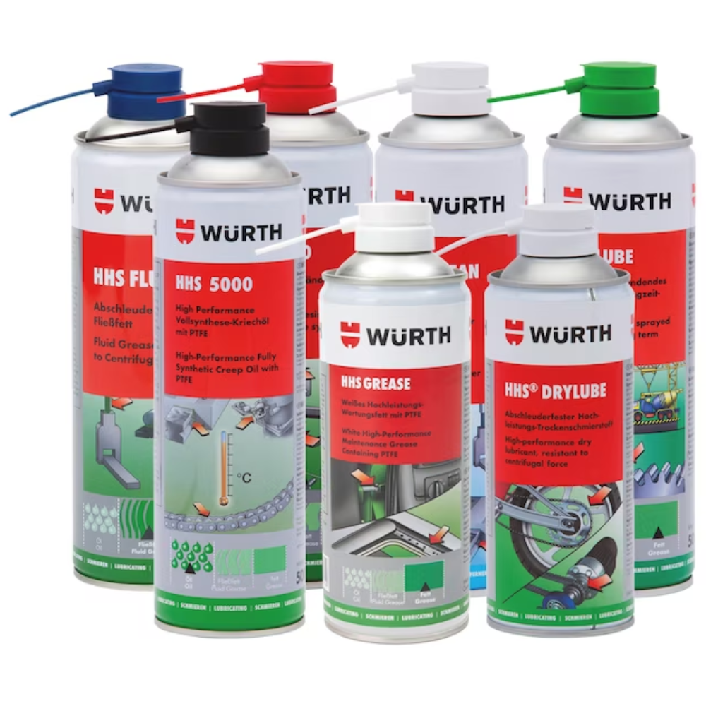 Würth Mechanical Maintenance Spray Bundle