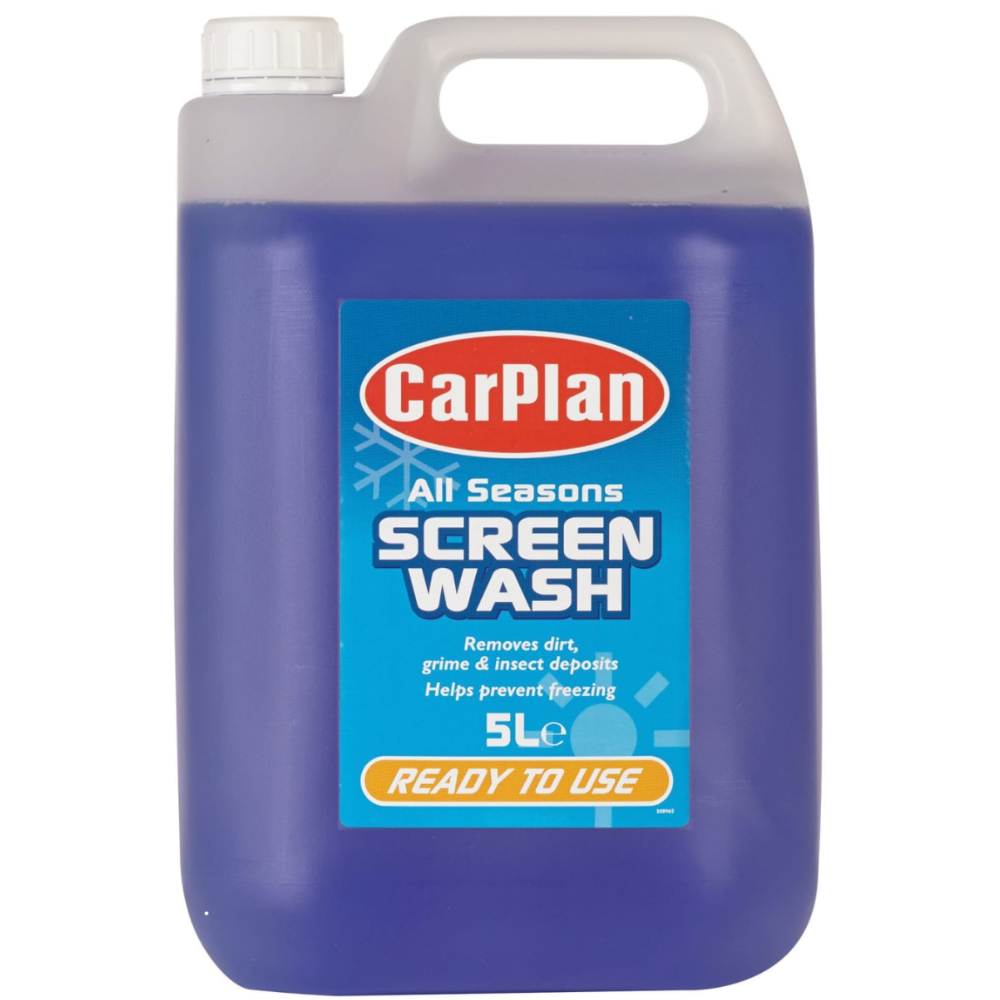 CarPlan All Seasons Screenwash – 5 Litre | Year-Round Protection