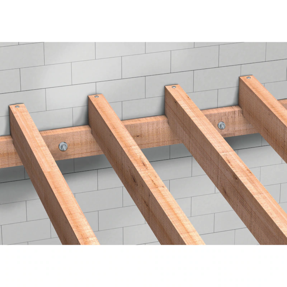 wurth-chemical-injection-mortar-wit-pm-200-anchoring-wooden-structures Würth Chemical Injection Mortar WIT-PM 200 anchoring threaded rods into concrete to support wooden structures and beams.