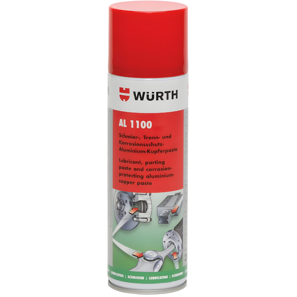 Würth Aluminium Spray Paste Anti-Seize AL 1100 300ml – High-Performance Lubricant