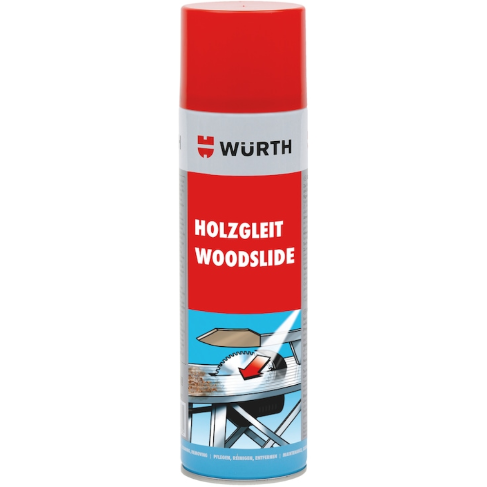 Würth Woodslide Spray – 500 ml Aerosol | Lubricant for Wood