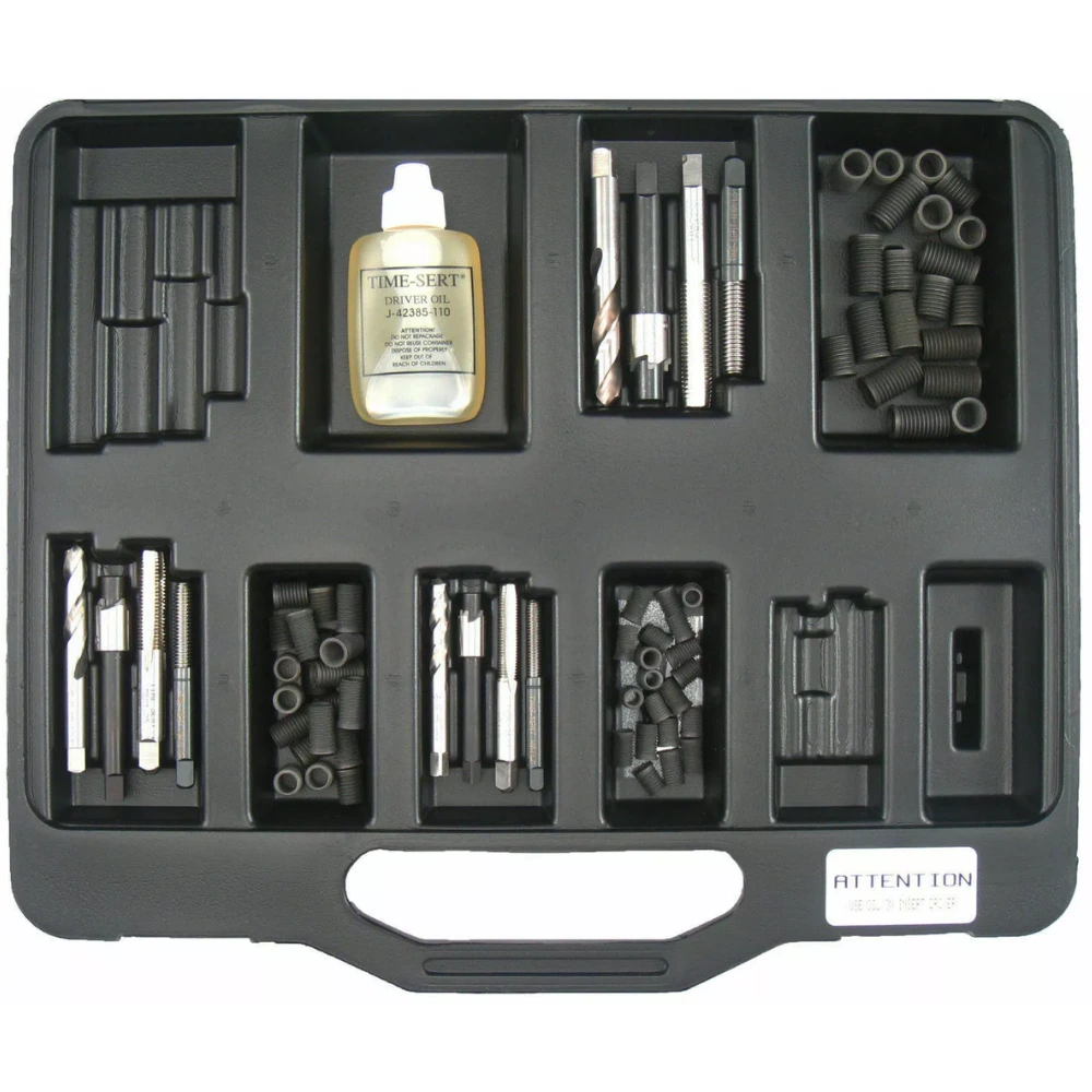 TIME-SERT® Mini Master Kit – Metric Coarse Thread Repair for M6 to M10 (73-Piece Complete Set)