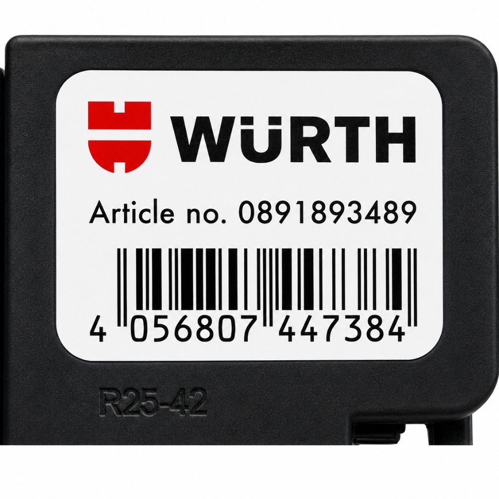 Würth double cartridge gun for 50ml with ergonomic design and high-quality materials.