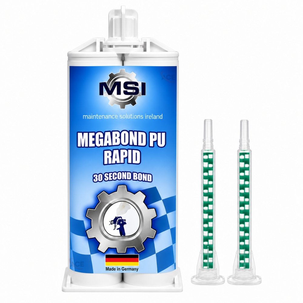 2K Plastic Repair Adhesive – Megabond PU RAPID 30 Sec Bond