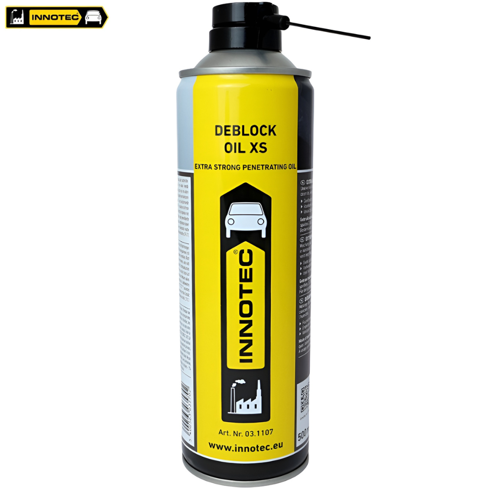 INNOTEC Deblock Oil XS – Penetrating Rust Dissolver & Lubricant – 500ml