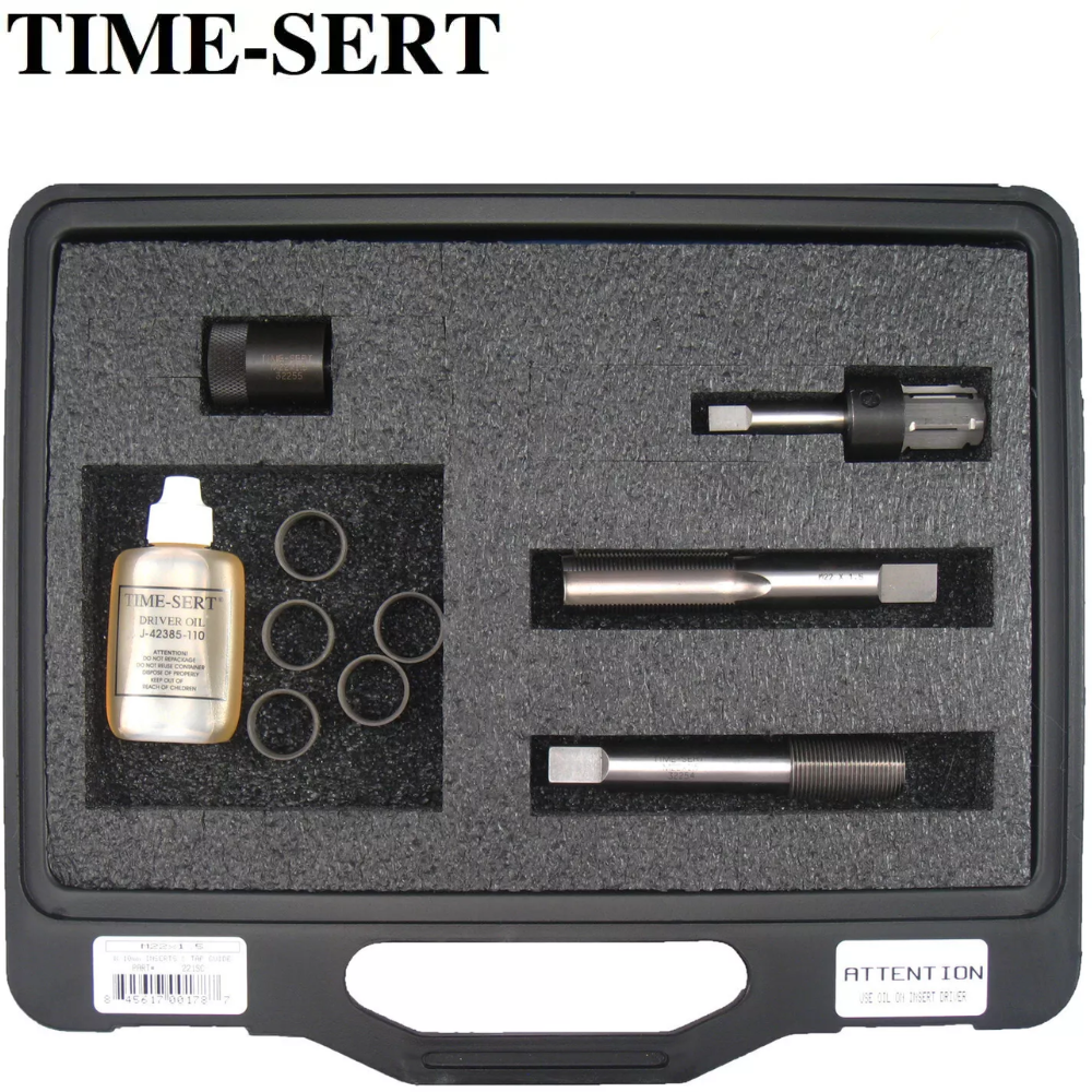 TIME-SERT® M22 x 1.5 Thread Repair Kit – 10-Piece Drain Pan Thread Repair Set