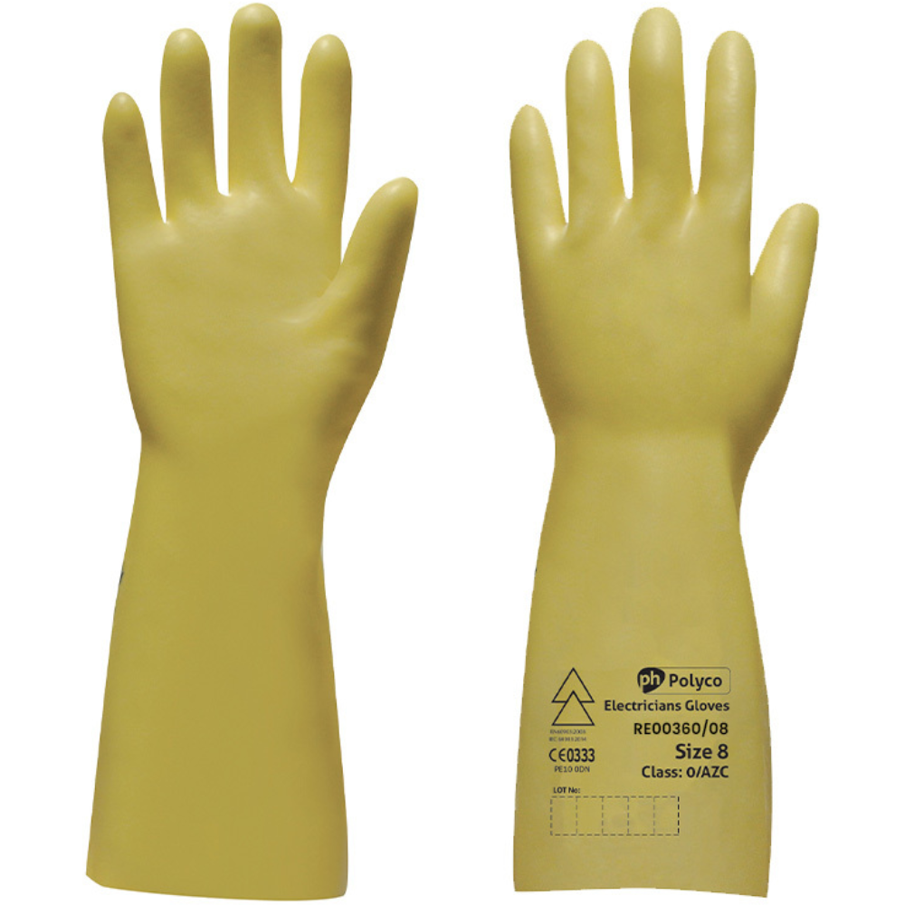 Polyco SuperGlove Volt EV Insulated Gloves – 36 cm / Class 0 / 1000 V