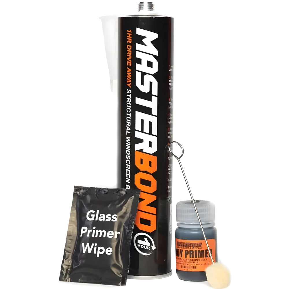 Masterbond Windscreen Adhesive 1hr Kit 310ml – fast cure automotive glass bonding glue for cars, vans, and lorries