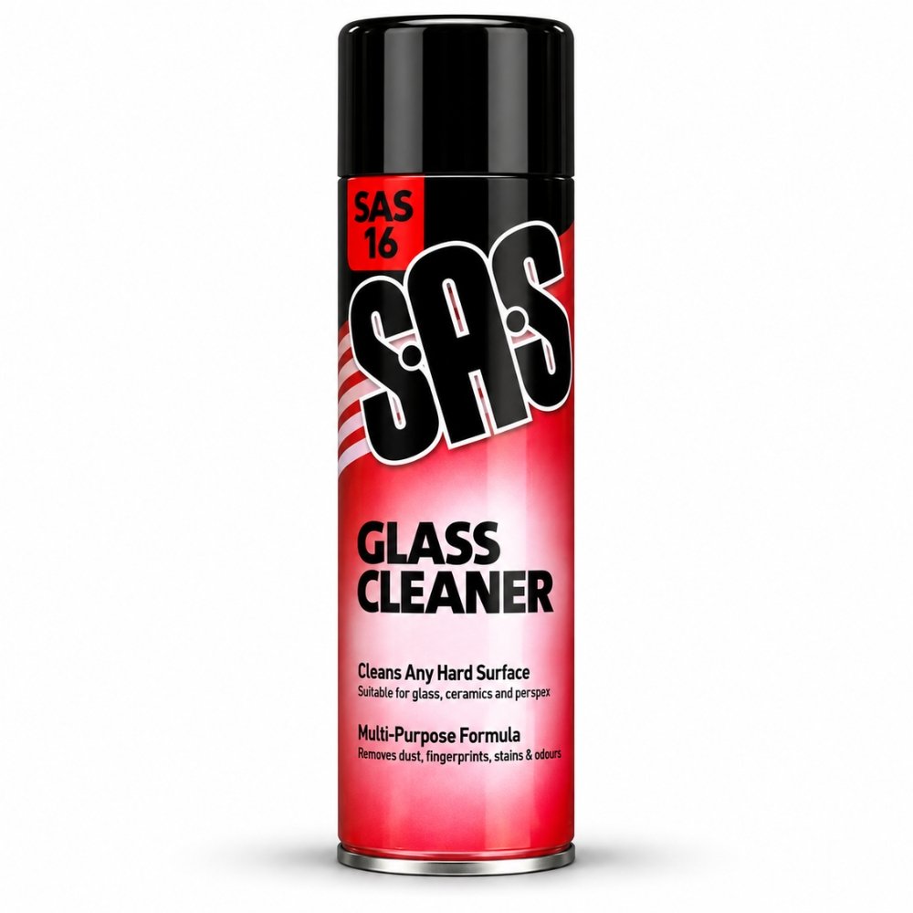 SAS Glass Cleaner Spray 500ml (Pack of 6)