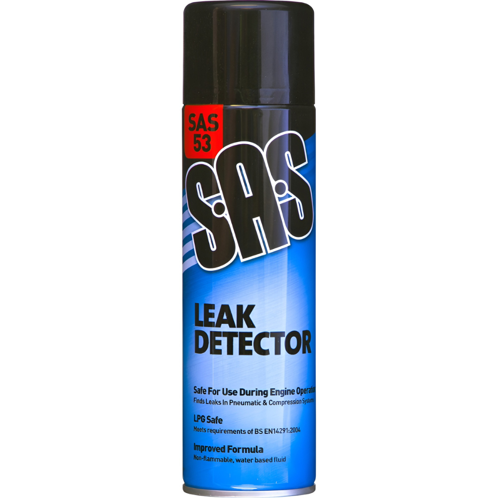 SAS Leak Detector 500ml – Water-Based Leak Detection Spray