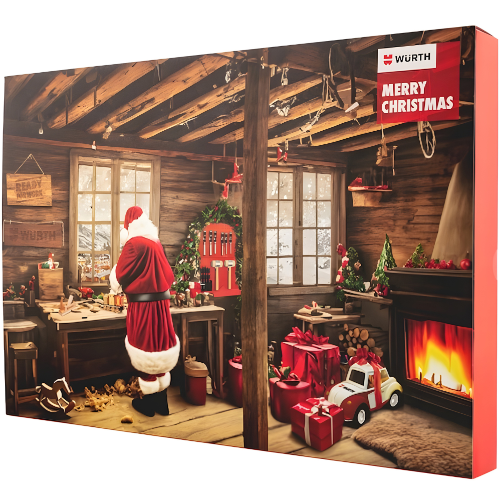 Würth Advent Calendar 24 Pieces – Tool Box Christmas Countdown