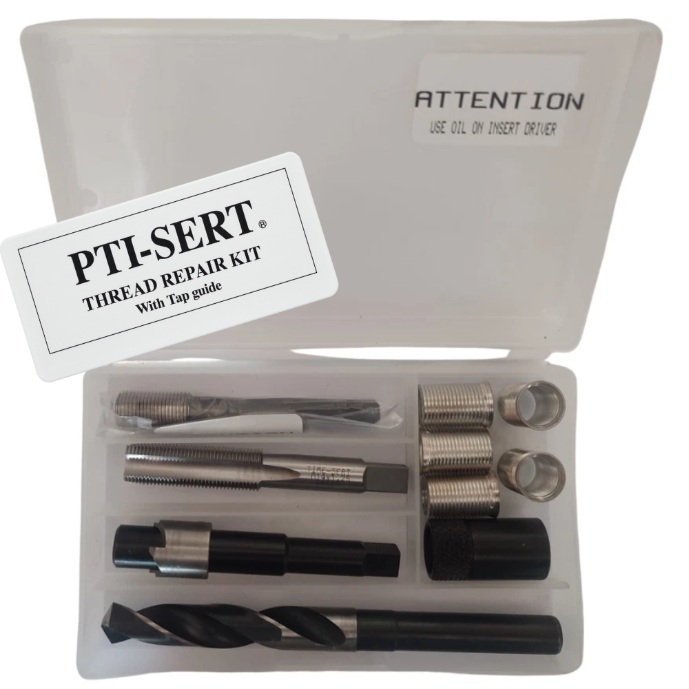 TIME-SERT® Spark Plug Thread Repair Kit – M14 x 1.25 with 24mm Inserts (10-Piece Set)