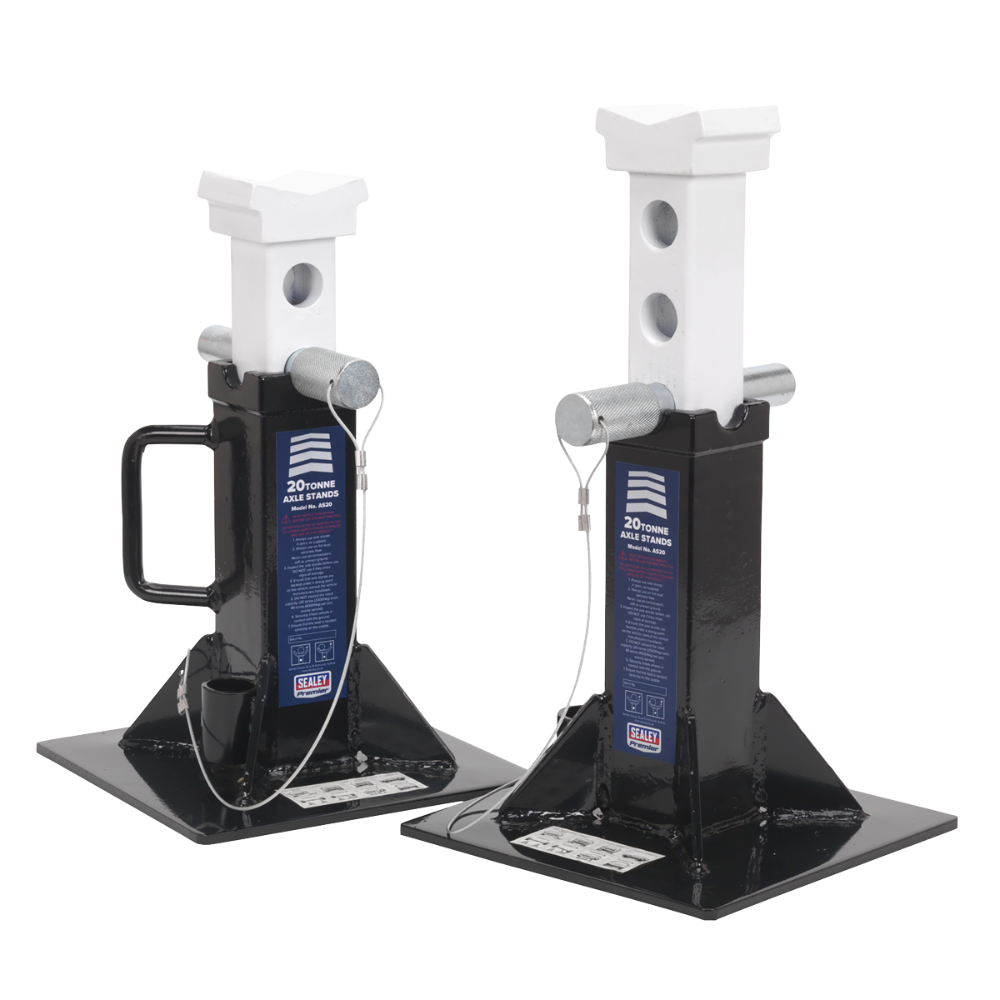 Premier Axle Stands – 40 Tonnes (Pair) – Heavy Duty Vehicle Support