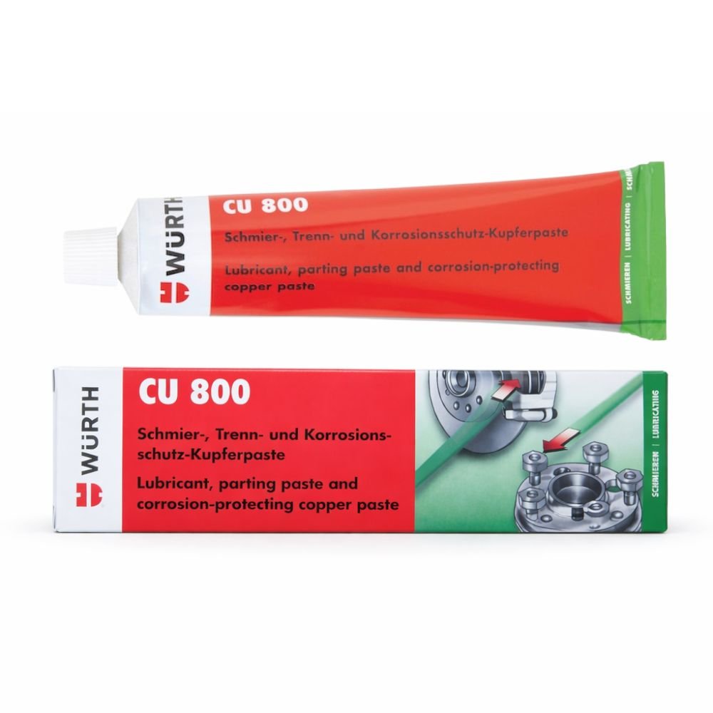 Würth Copper Paste CU 800 100g Tube – High-Temp Lubricant & Anti-Corrosion