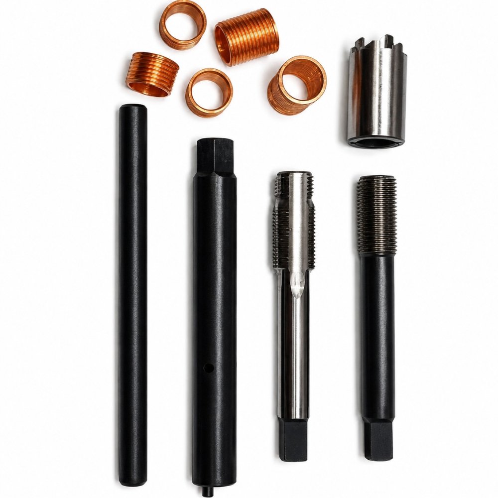 TIME-SERT 4412-321 M14 x 1.25 washer seat spark plug thread repair kit with installation tools and inserts