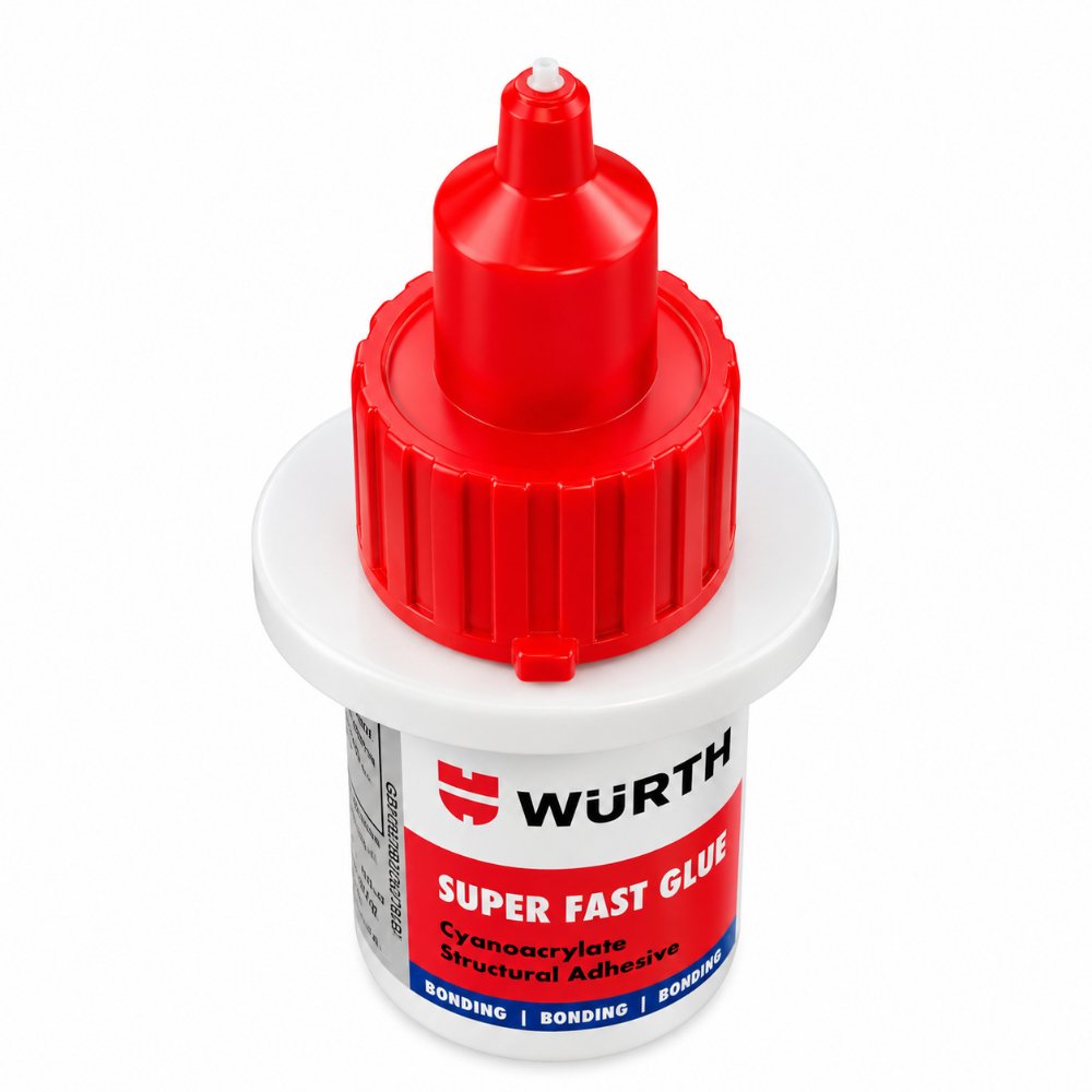 Würth Klebfix Super Fast Glue 5g precision nozzle